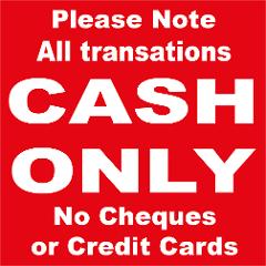 All Transations Cash Only